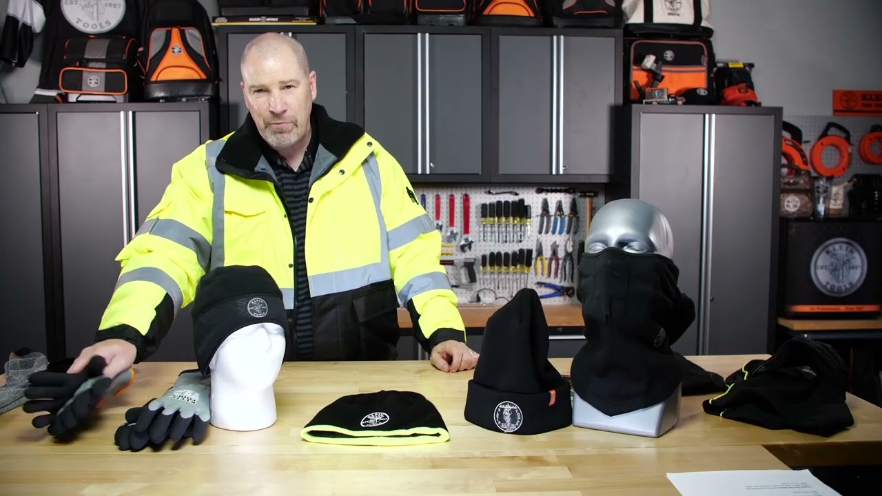 High-Visibility Winter Bomber Jacket, XL - YouTube