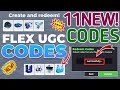 ⚠️ NEW ⚠️ ALL WORKING CODES For Flex UGC In May 2026 - Roblox Flex UGC Codes 2026