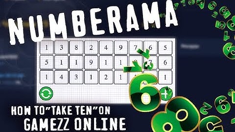 Take Ten ❖Numberama❖ at GAMEZZ Online