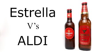Estrella verses Carullo - Blind taste test, Can a supermarket brand stand up to a premium 