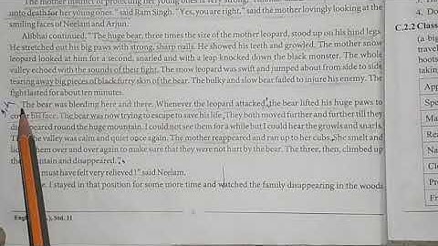 11 English Unit 1 Read 2 The Wild Saviour Part-6