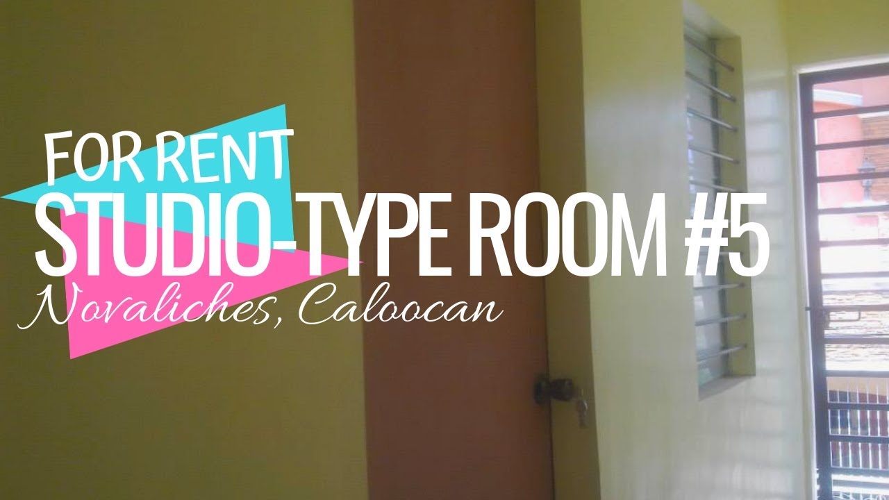 StudioType Room 5 For Rent In Novaliches YouTube