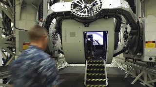 US Military's $19M, 4500HP, 6 Axis, Aircraft Motion Simulator: KRAKEN Disorientation Device
