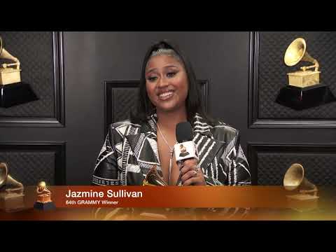 JAZMINE SULLIVAN One-On-One Interview | 2022 GRAMMYs