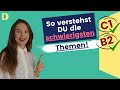 Wortschatz Klimawandel I deutsch lernen b2, c1