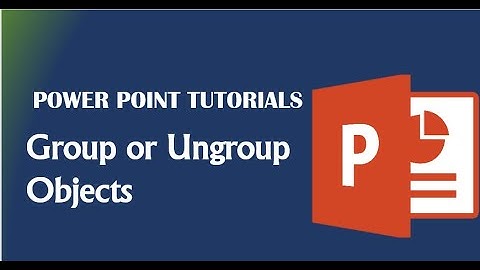 How to Group or Ungroup Objects in Powerpoint | Powerpoint Tutorials