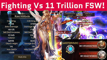 Fighting Vs 11 Trillion BR Player In FSW - Legacy of Discord - Apollyon