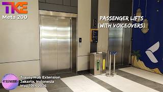 Brand New TKE Meta 200 MRL Passenger Lifts - Travoy Hub Extension, Jakarta