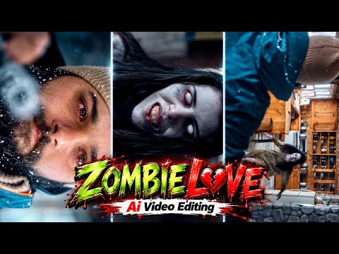 Zombie Apocalypse Ai Video Editing Prompt | How To Make Instagram Viral Zombie Love Story Ai Video