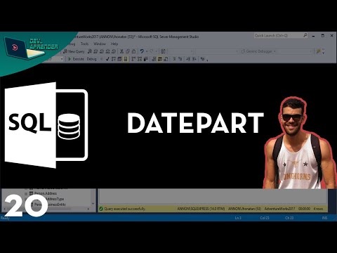 Vídeo: O que é DW em Datepart no SQL Server?