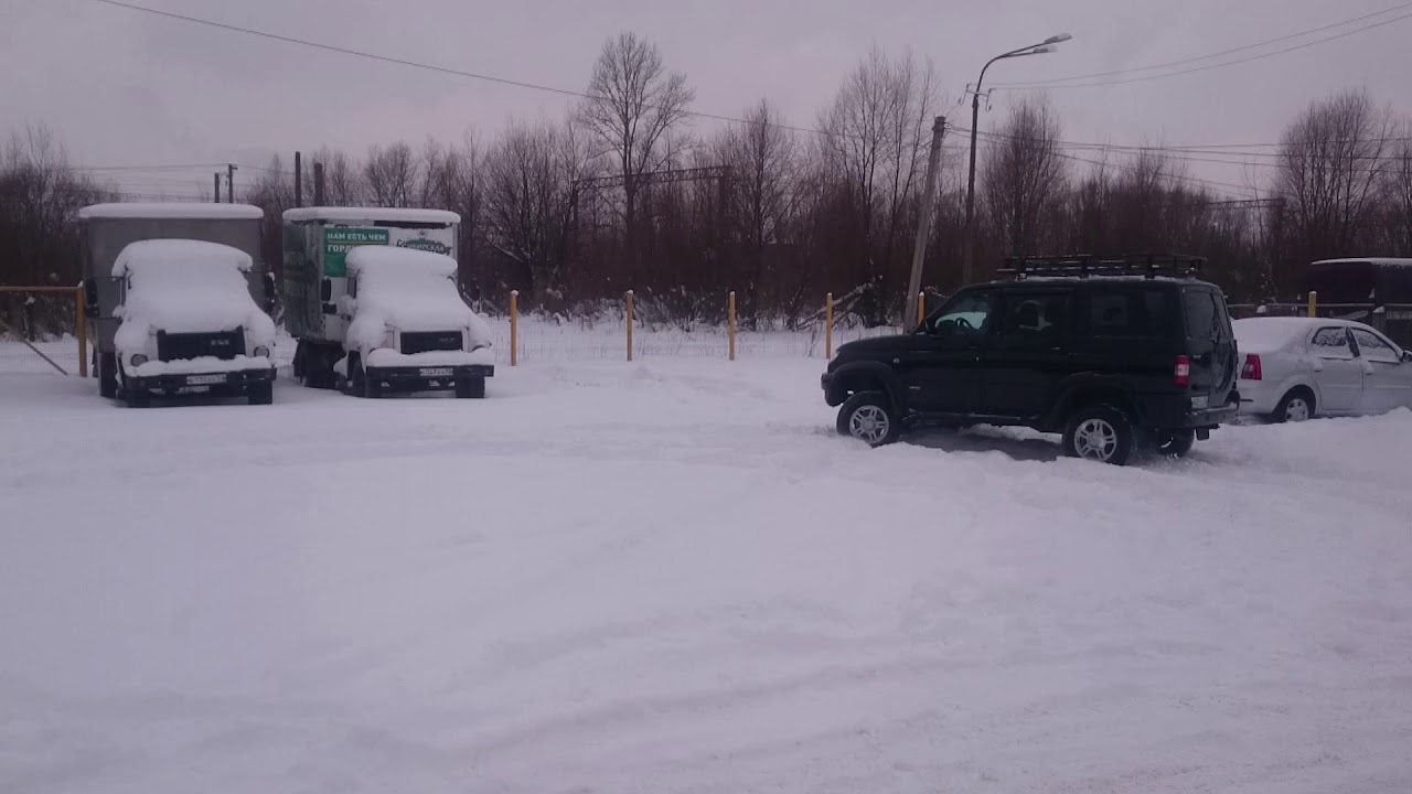 Патриот в снегу - YouTube