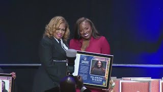 Tia Ewing honored as 'Woman of Excellence'