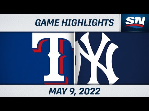 MLB Highlights | Rangers vs. Yankees - May 9, 2022