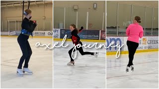 My Axel Journey | September-December 2020 | Figure Skating