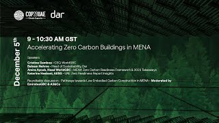 Accelerating Zero Carbon Buildings in MENA