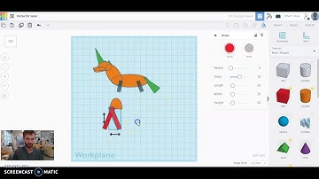 Design lasercut animal for laser in Tinkercad