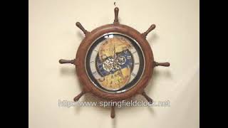 "CTS Voyager" Rhythm Magic Motion Clock 4MH817-R06