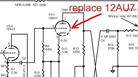 audio lecture 53, 12AU7 vs 12BH7, simple theory and real application test