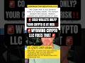 🚨Why Crypto Millionaires Hide Crypto Assets Behind LLCs 🤫 #crypto #trump #llc