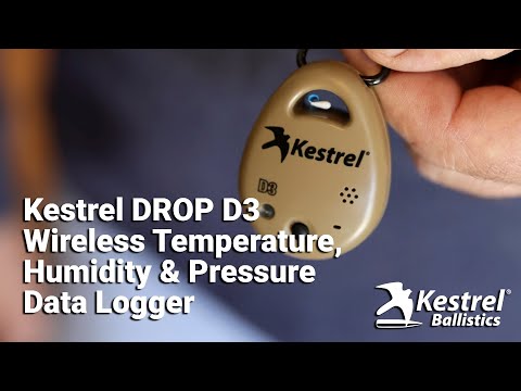 Kestrel DROP D3 Wireless Temperature, Humidity & Pressure Data Logger