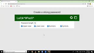 RPA skill-A-Thon Project 2-create a strong password