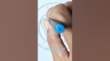 Awesome Spirograph Pattern Design Part 4 #diy #drawing #art #spirography #mandala #satisfying