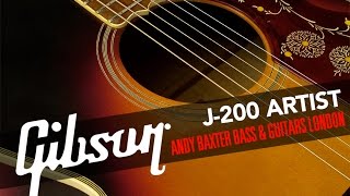 1975 Gibson J-200 Artist Acoustic Guitar - Andy Baxter Bass & Guitars