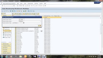 Creating source system