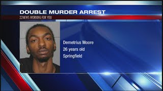 Suspect arrested in Springfield double murder