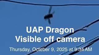 Freeform UAP Dragon Visible Off Camera