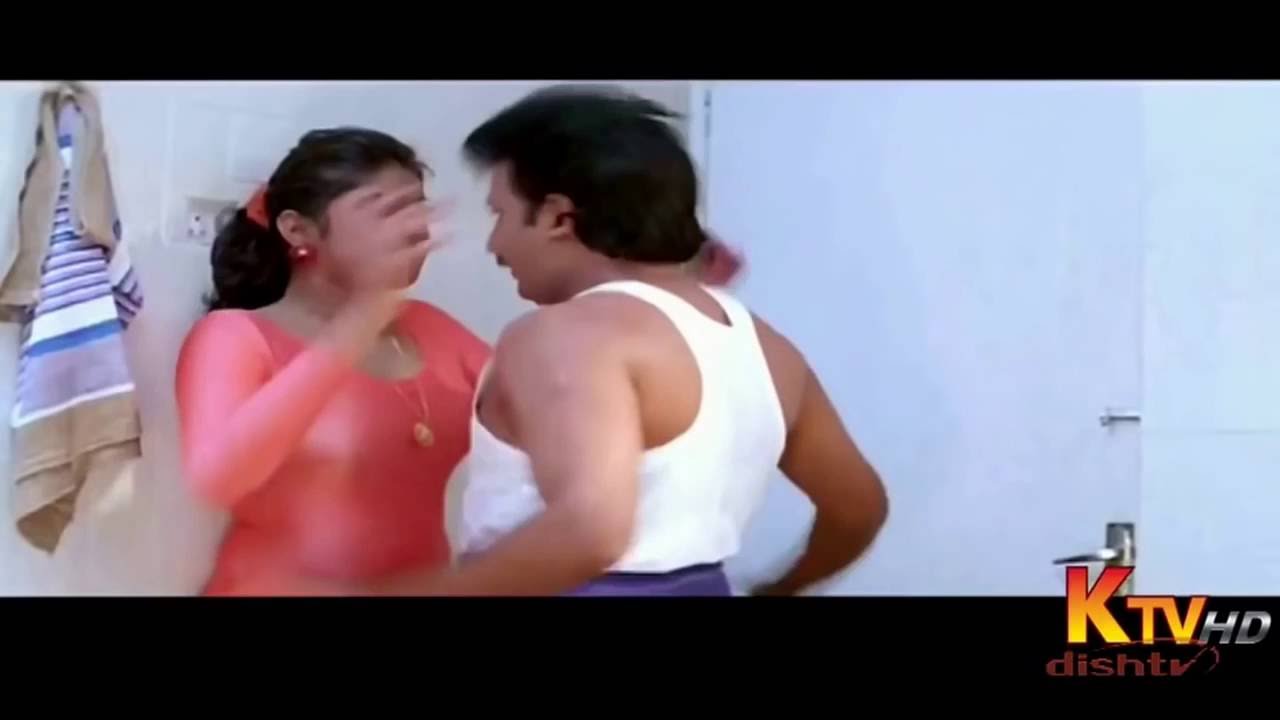 This tamil hero touching hot heroines boobs - YouTube