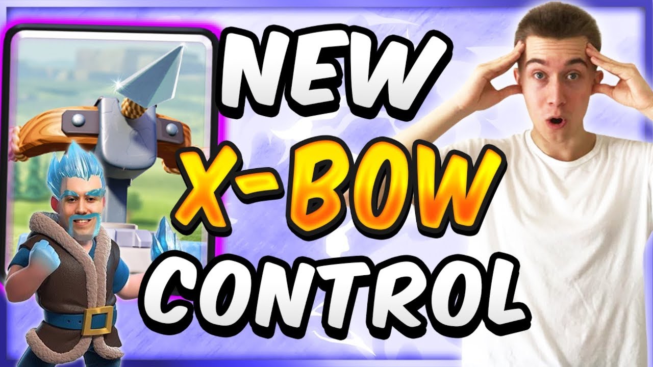 The Only Viable Xbow Deck! New Xbow Control Deck — Clash Royale - Youtube