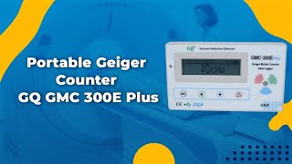 Gq Gmc 300E Portable Geiger Counter Radiation Detector