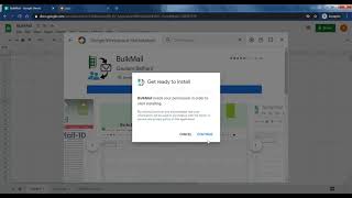 2. Install Bulkmail How To Send Bulk Email From Google Sheet Step By Step