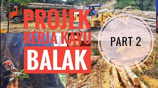 Projek kerja kayu balak part 2 _ kerja malaysia terbaru _ lowongan kerja gratis