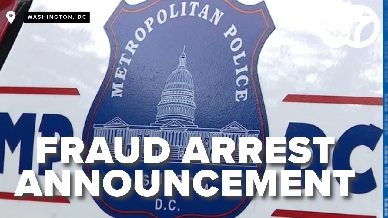 WATCH LIVE: DC police arrest 2 in a major fraud case - YouTube