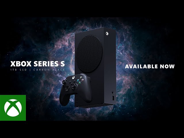 Xbox Series S in Carbon Black with 1 TB SSD now available