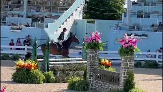 Large Jr Hunter 15/u Rd 1 | Devon Horse Show 2023 | Winning Round | Score of 89 | San Pedro 15
