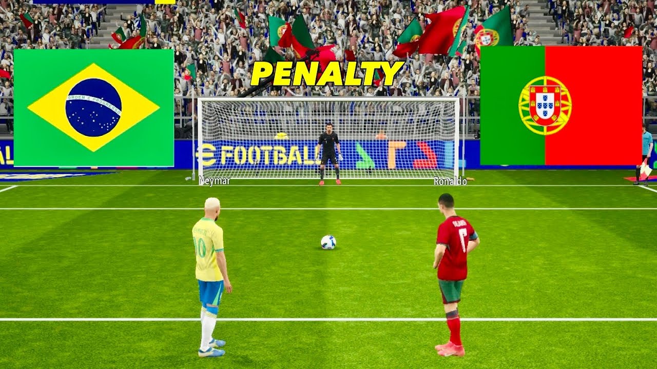 Серия пенальти Португалия — Бразилия | Матч POR vs BRA | eFootball