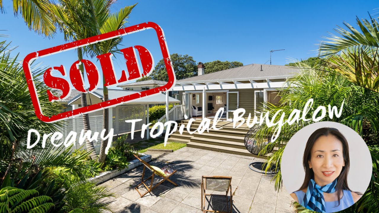 Bayswater Dreamy Tropical Bungalow 33 Bayswater Ave. Auckland NZ