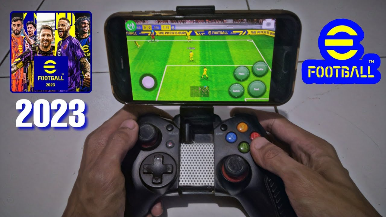 Berouw Destructief bewijs eFootball 2023 Mobile with Controller Gameplay Tutorial - YouTube