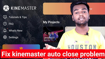 How to fix kinemaster auto close problem | How to fix kinemaster auto back problem | Kinemaster exit
