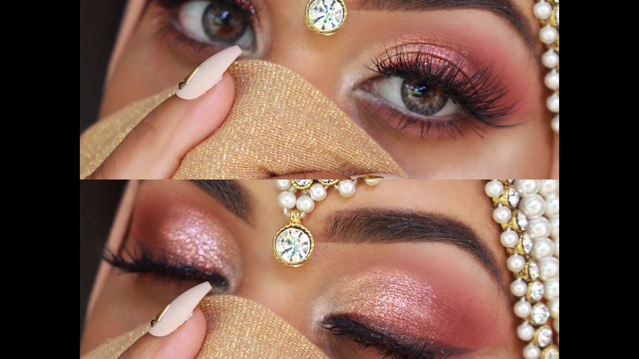 Sultry Rose Gold Eyes