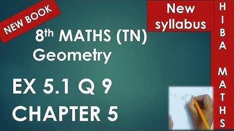 8th maths chapter 5 exercise 5.1 question 9 tn samacheer hiba maths