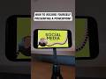 How to record yourself presenting a PowerPoint on iPhone