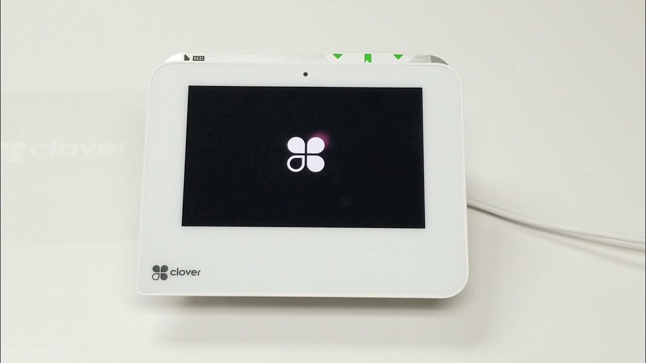 Clover mini 2nd gen initial turn on and set up YouTube