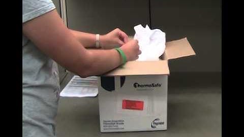 Packing and Shipping of Total Phosphorus Samples