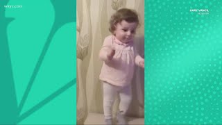 Little girl shows off her dancing skills in our 'Worth the Watch'