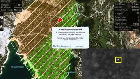 Search and Rescue Pilot - Thermal IR Object Detection and Inspection