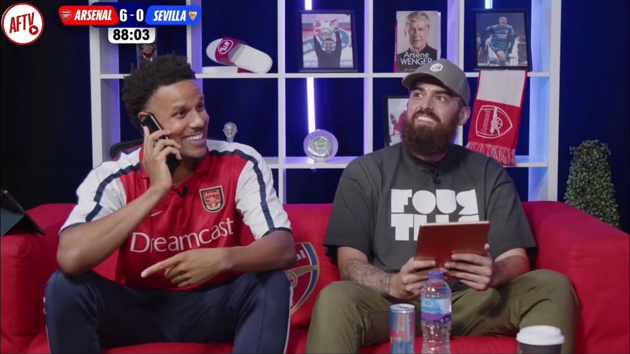 AFTV react to Nketiah goal, 6-0 Arsenal